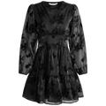 Noor Dress - Shiny Black