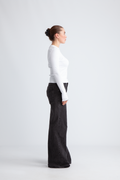 Rib Longsleeve Top - Bright White