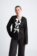 Lavendel Blazer - Black