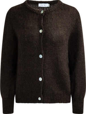 Idaic Cardigan - Dark Brown