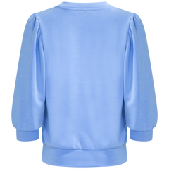 Tenny 3/4 Sweat Top - Cornflower Blue