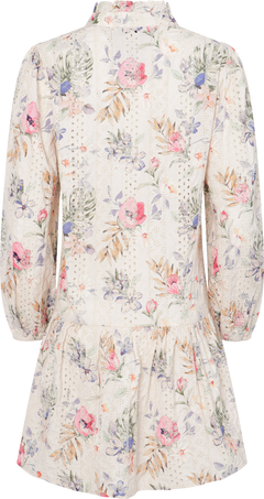 Grete Dress - Sand/Dusty Green
