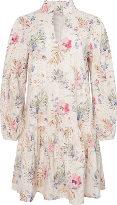 Grete Dress - Sand/Dusty Green