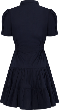 Aurora Dress - Marine Poplin