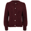 Idaic Cardigan - Bordeaux