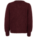 Idaic Cardigan - Bordeaux