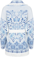 Capri Cardigan Short - Navy