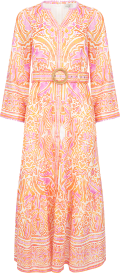 Davina Maxi Dress - Orange
