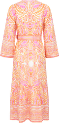 Davina Maxi Dress - Orange