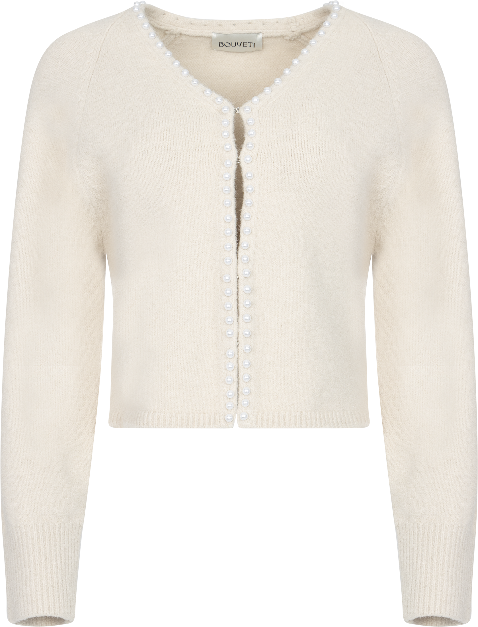 Sara Pearl Cardigan - Ivory