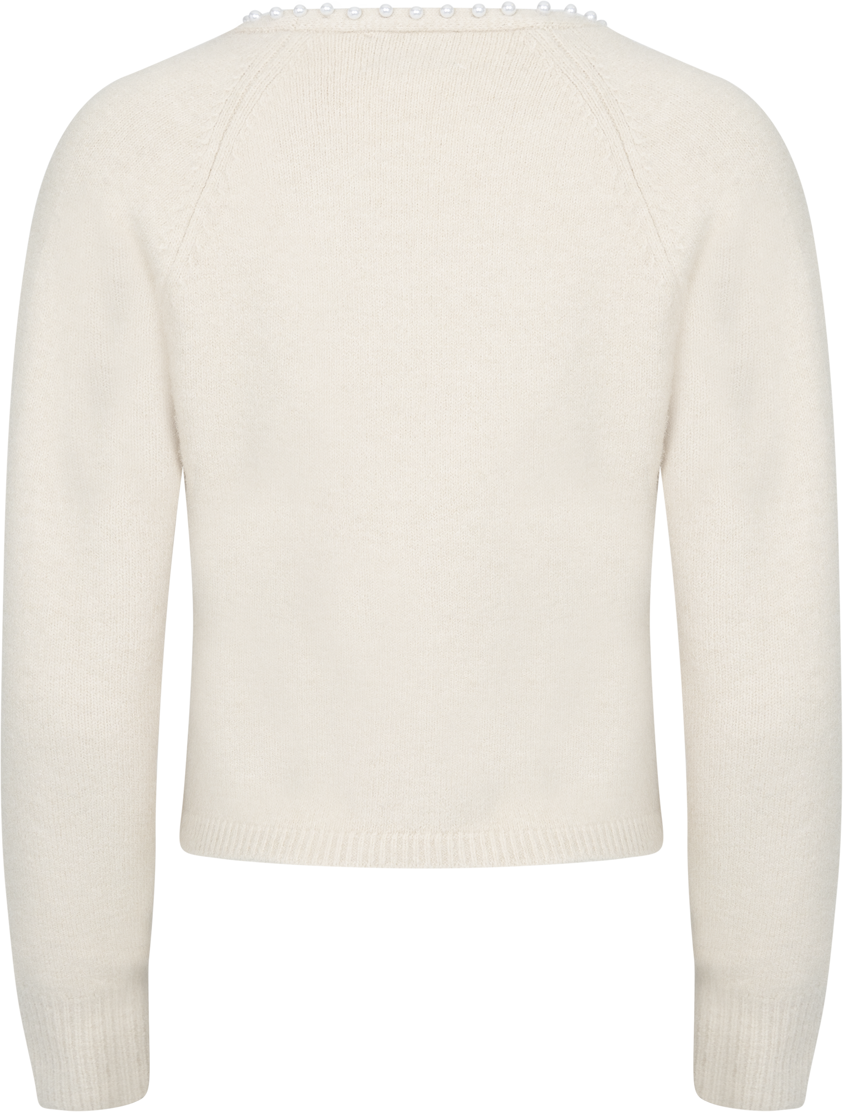 Sara Pearl Cardigan - Ivory
