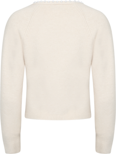 Sara Pearl Cardigan - Ivory