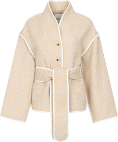 Estelle Tweed Jacket - Sand
