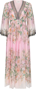 Alanna Long Dress - Pink