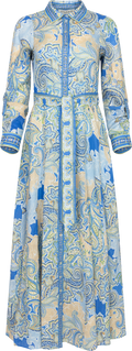 Clementine Long Dress - Blue