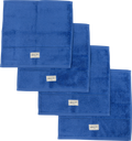 Premium Towel 30X30 4-Pack - Rich Blue