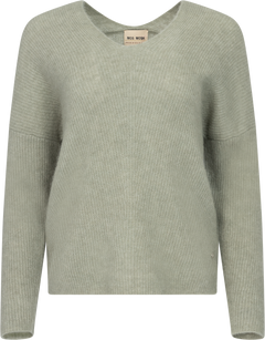 Thora V-Neck Knit - Shadow