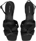 Alessia Kitten Sandal - Black