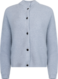 AlphaGZ Short Cardigan - Grey Blue Melange