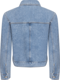 Denim Jacket - Mid Blue Broken In