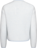 Eliza Nenaya Cardigan Stp - Skyway Egret