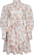 Liv B Rose Anglais Dress - Coral