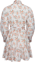 Liv B Rose Anglais Dress - Coral