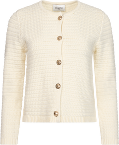 Marie Cotton Knit Cardigan - Off White