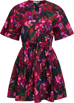 Nadira Dress - Hibiscus