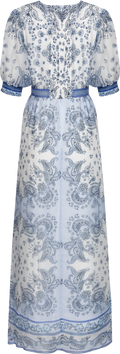 Lillian Maxi Dress - Blue