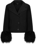 Petra Canvas Jacket - Black