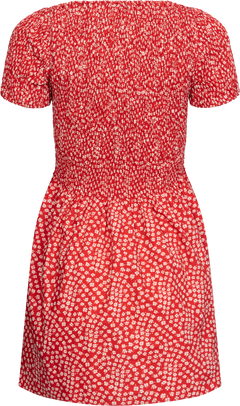 Deboni Mini Dress - Allura Floral - Red