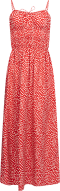Marianne Midi Dress - Allura Floral - Red