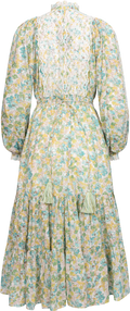 Cotton Slub Midi Dress - Anemone Fields
