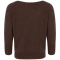 Cashmere Sweater "Asta" - Dark Brown