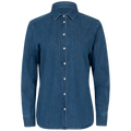 Liv Denim Shirt - Washed Mid Blue