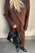 Peony Hobo Bag - Black