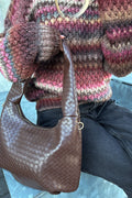 Peony Bag - Dark Brown