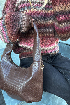 Peony Bag - Dark Brown