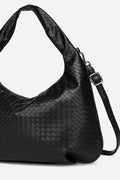 Peony Hobo Bag - Black