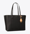 Perry Triple-Compartment Tote - Black