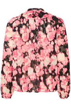 CisiraIW Blouse - Pink Floaty Flower