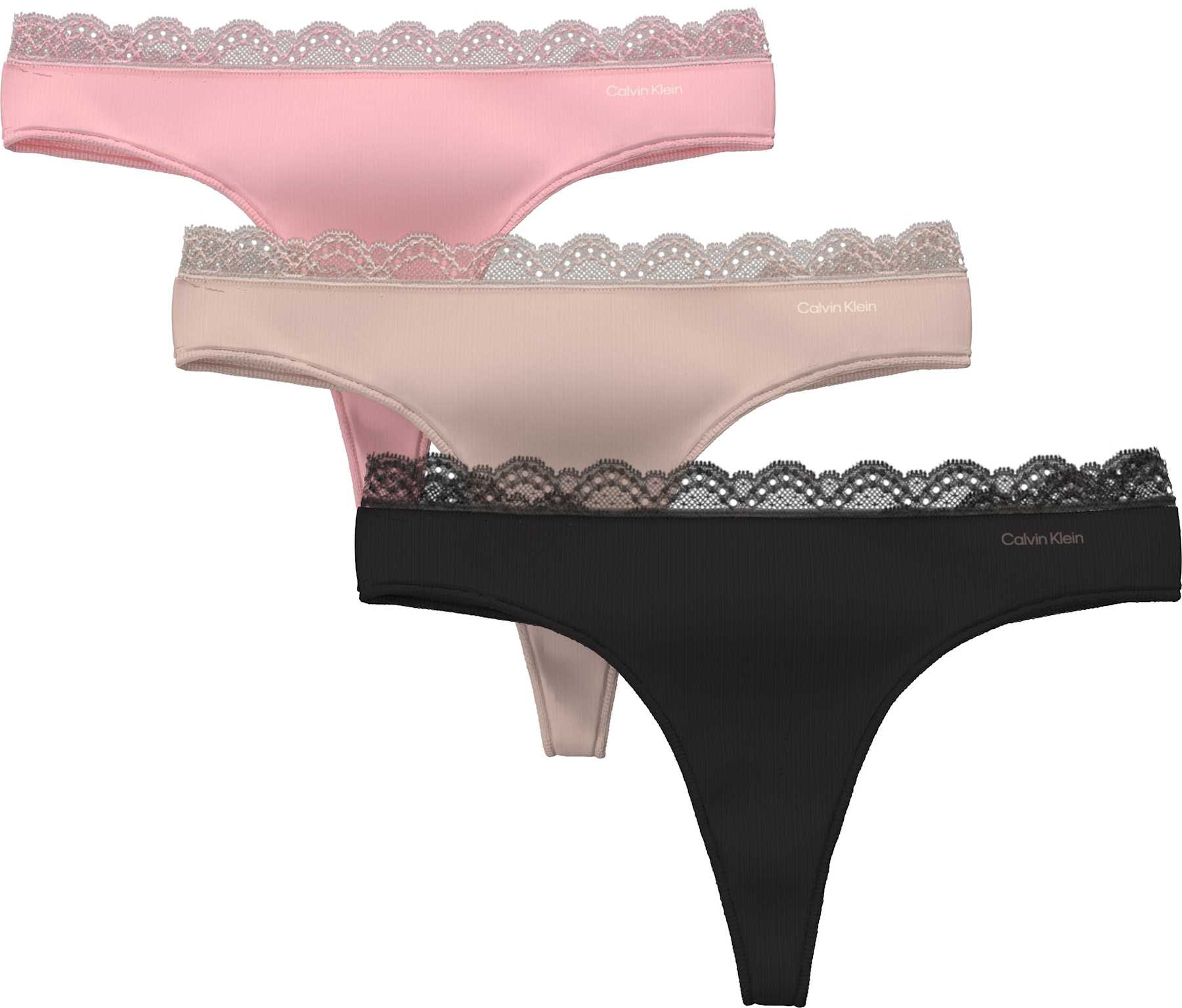 Thong 3Pk - Black/Cedar/Attract