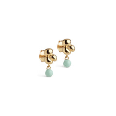Nara Ball Earrings - Mint