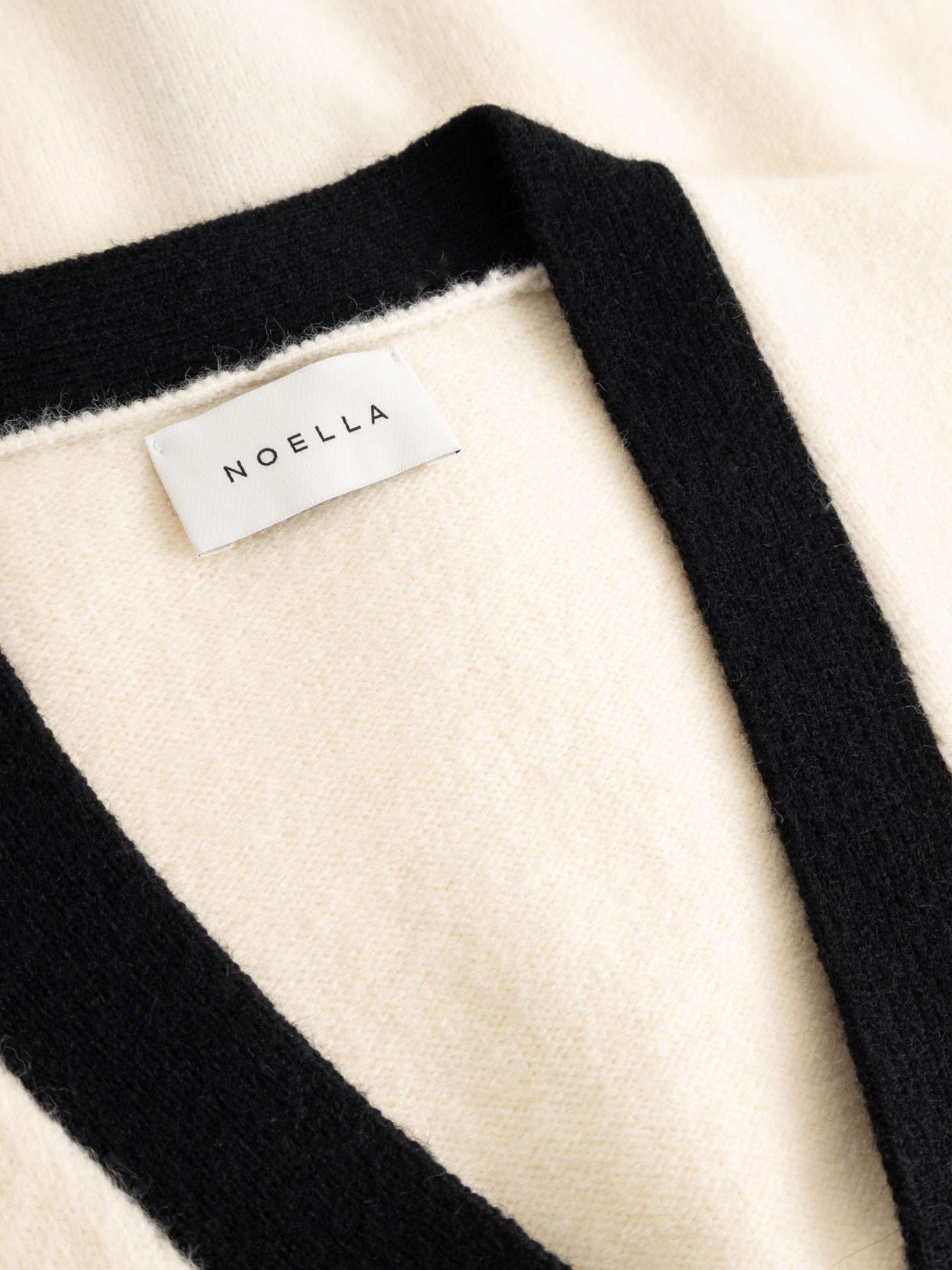 N-Lenyxette Knit Cardigan - White