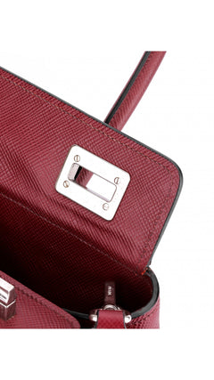 Prada Double Saffiano Medium Shoulder Bag - Red