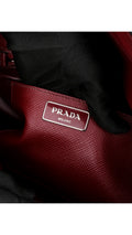 Prada Double Saffiano Medium Shoulder Bag - Red