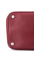 Prada Double Saffiano Medium Shoulder Bag - Red