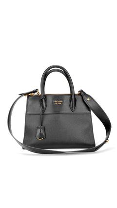 Prada Esplanade Shoulder Bag - Black
