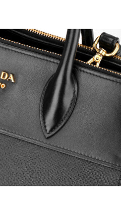 Prada Esplanade Shoulder Bag - Black